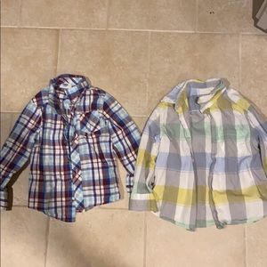 Boys button down shorts lot